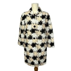 Kate Spade Lace Coat | Button-Up | Bust 36-38 | Waist 40 | VTG Vintage